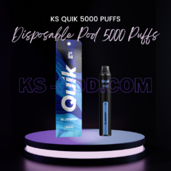 KS Quik 5000 Puffs Bluberry
