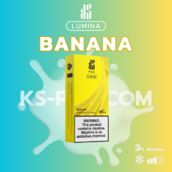 KS Lumina Banana: รสกล้วยที่หวานและครีมมี่ เหมือนกับรสชาติของกล้วยสุกที่ทำอย่างพิถีพิถัน