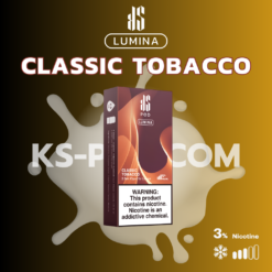 KS Lumina Classic Tobacco: รสยาสูบแบบดั้งเดิม สำหรับผู้ที่รักความดั้งเดิมและเรียบง่าย