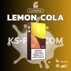 KS Lumina Lemon Cola รสน้ำมะนาวที่เปรี้ยวหวานผสมกับโคล่า สร้างความแปลกใหม่และสนุก
