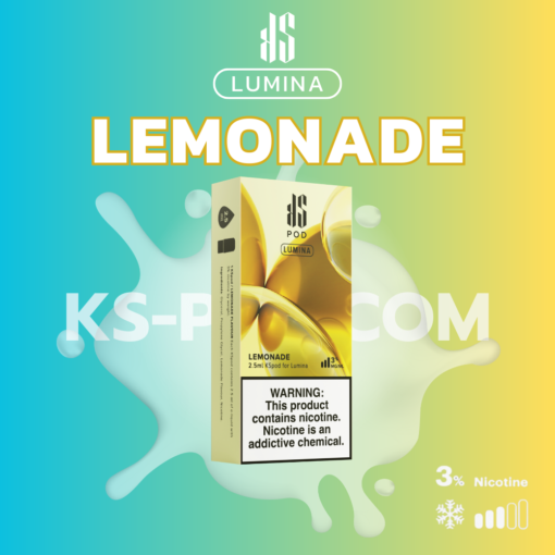 KS Lumina Lemonade ความสดชื่นของมะนาวกับน้ำตาล เหมือนดื่มน้ำมะนาวหวานอร่อยในวันร้อน