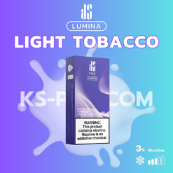 KS Lumina Light tobacco รสยาสูบที่เบาและมีความละมุน เหมาะสำหรับผู้ที่ชอบรสยาสูบแต่ไม่อยากให้หนักเกินไป