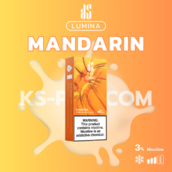 KS Lumina Mandarin รสส้มแมนดารินที่หวานและเปรี้ยว ส่งมาจากส้มแมนดารินสดๆ ที่มีลักษณะเฉพาะ