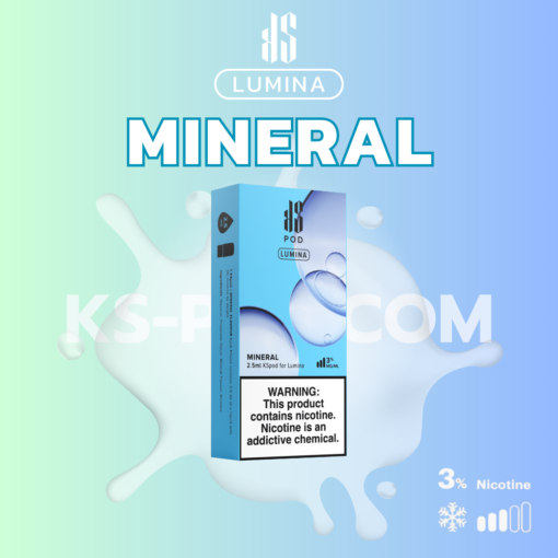 KS Lumina Mineral รสน้ำแร่ที่สดชื่น ดื่มง่ายและเหมาะสำหรับวันที่ต้องการความสบา