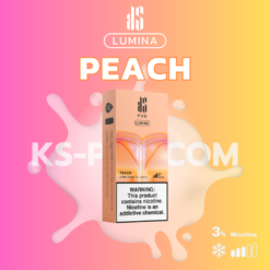 KS Lumina Peach : กลิ่นและรสของลูกพีชที่หวานอร่อย เหมาะสำหรับคนที่ชอบรสชาติผลไม้ที่แสนหอมหวาน