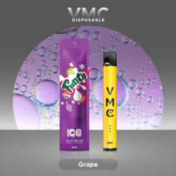 VMC 600 Puffs กลิ่น Fanta Grape (แฟนต้าองุ่น) มีกลิ่นหอมขององุ่นที่หวานและเปรี้ยว กลิ่นนี้จะทำให้คุณคิดถึงรสชาติขององุ่นสดชื่น