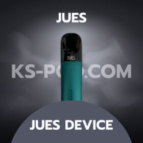 บุหรี่ไฟฟ้า Jues เป็นบุหรี่ไฟฟ้าประเภท Pod Closed System ที่กำลังมาแรง มีแบตเตอรี่ภายในตัว 400mAh รองรับระบบชาร์จเร็วด้วยพอร์ตชาร์จแบบ USB Type-C