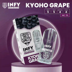 Kyoho Grape: กลิ่นองุ่นเคียวโฮ กลิ่นที่เต็มไปด้วยความหอมหวานขององุ่นเคียวโฮ ที่ให้ความรู้สึกเหมือนกำลังสัมผัสกับกององุ่นสุกสด