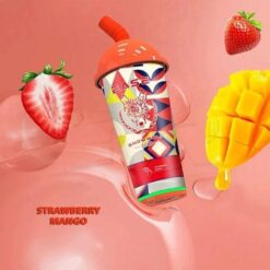 Strawberry Mango - สตรอว์เบอร์รี่ มะม่วง การผสมระหว่าง 2 ผลไม้ที่มีกลิ่นหวานละมุน ลงตัวสุดๆ