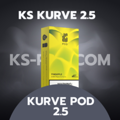 KS Kurve Pod 2.5 หัวพอตน้ำยารุ่นอัพเกรดมาจาก KS Kurve Pod เพิ่มความจุของปริมาณน้ำเป็น 2.5 ML อร่อยเหมือนเดิม แต่เพิ่มปริมาณ ขาย Kurve Pod 2.5 ราคาส่ง